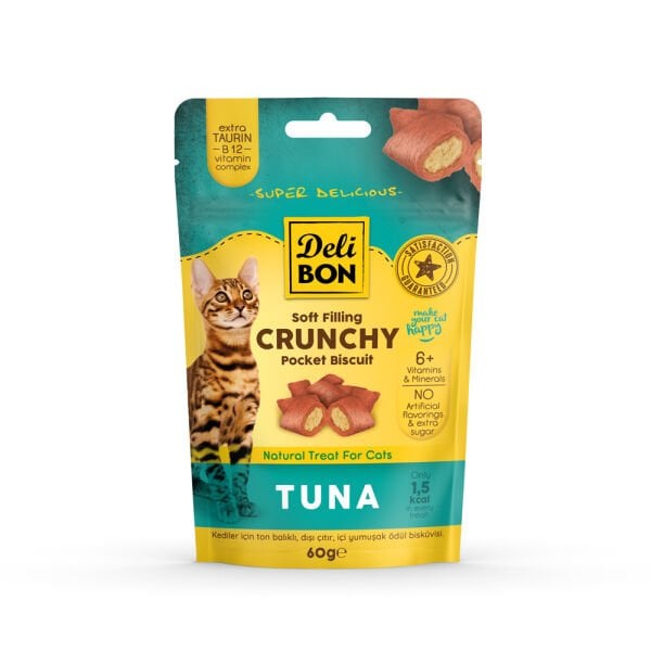 Delibon Cruncy İçi Dolgulu Ödül Bisküvisi