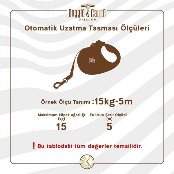 Doggie Master Serisi Otomatik Uzatma Tasması XS-12kg-3mt - Pink