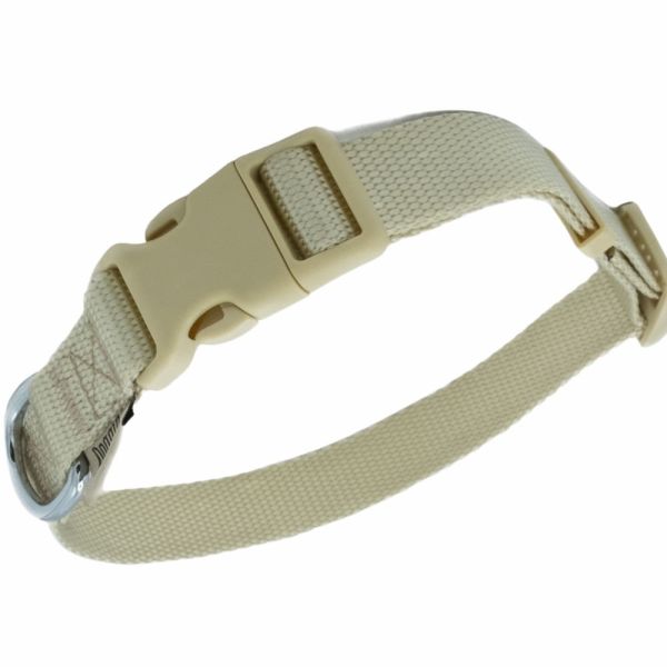 Doggie Ayarlanabilir Özellikli Dokumadan El Yapımı Köpek Boyun Tasması 2x30-45cm - Khaki