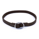 Doggie Oiled Leather Dog Training Collar 1.5x30-40cm
