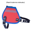 Doggie Jandarma Köpek Görev Yeleği XL 70-80cm