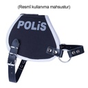 Doggie Police Dog Duty Vest XL 70-80cm
