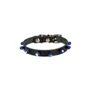 Cattie Beaded Leather Cat Collar 1x21-25cm