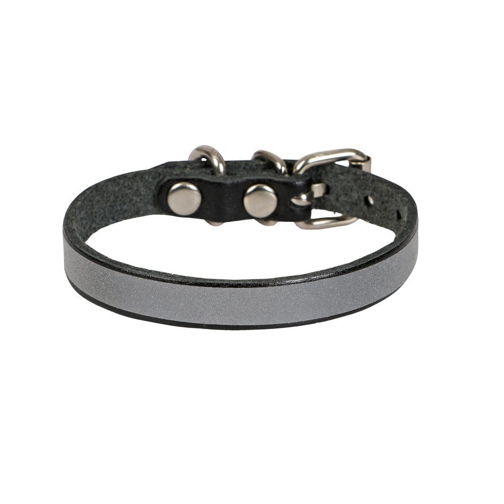 Cattie Reflektörlü Deri Kedi Tasması 1x18-22cm