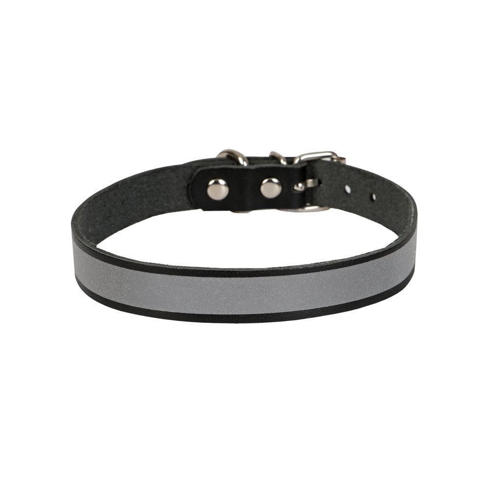 Cattie Reflektörlü Deri Kedi Tasması 1.5x31-35cm