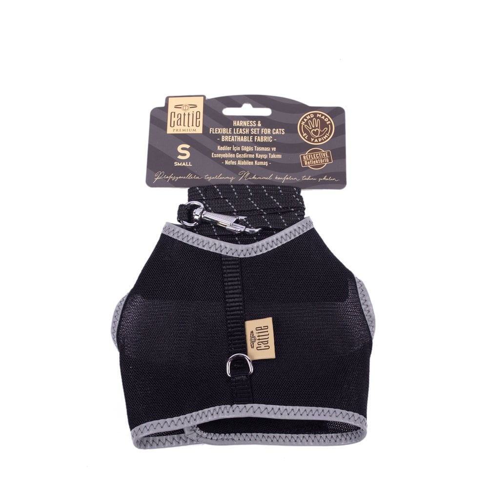Cattie Elastic Cat Walking Harness 1x20-30cm