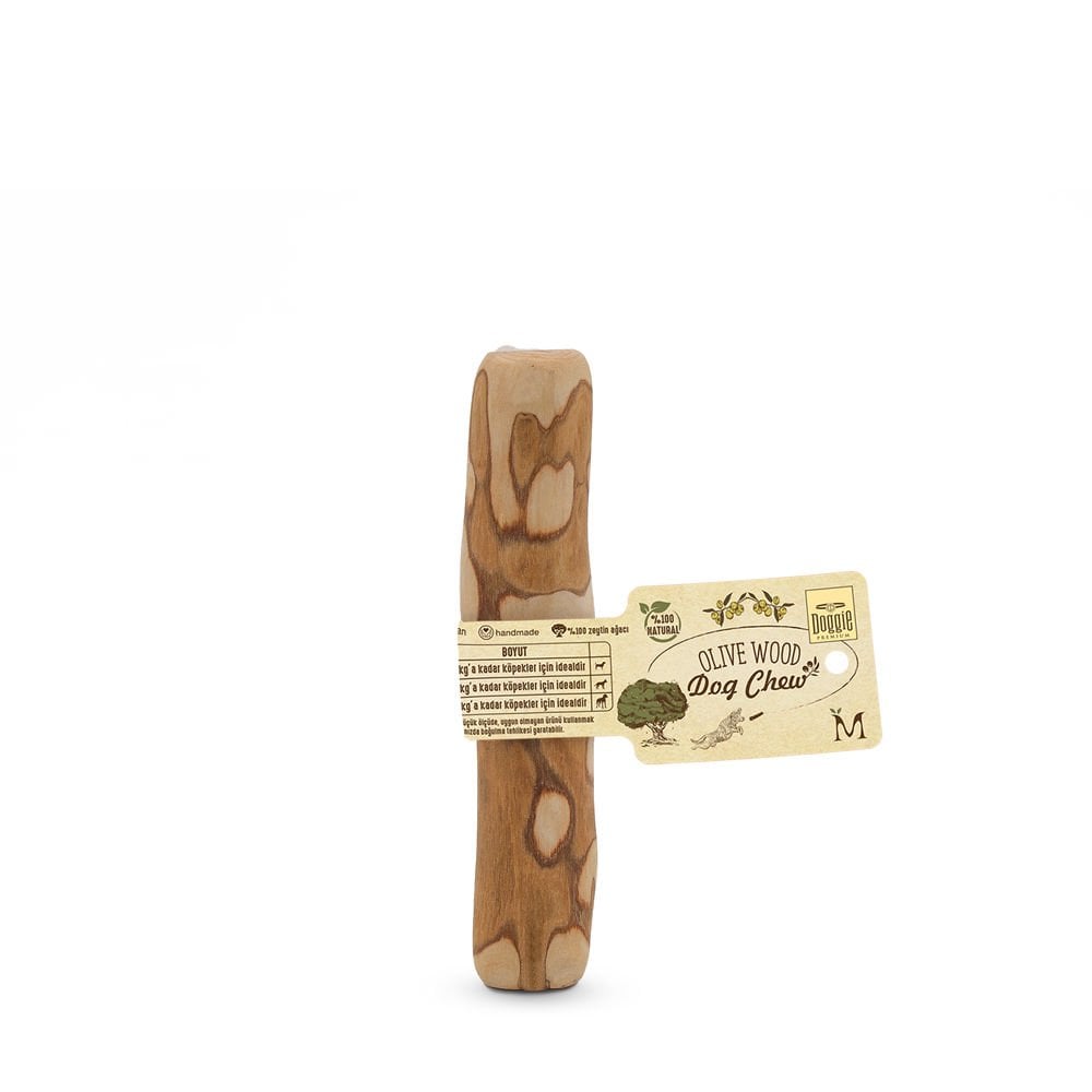 Doggie Natural Olive Wood Dog Chew Toy M 15kg