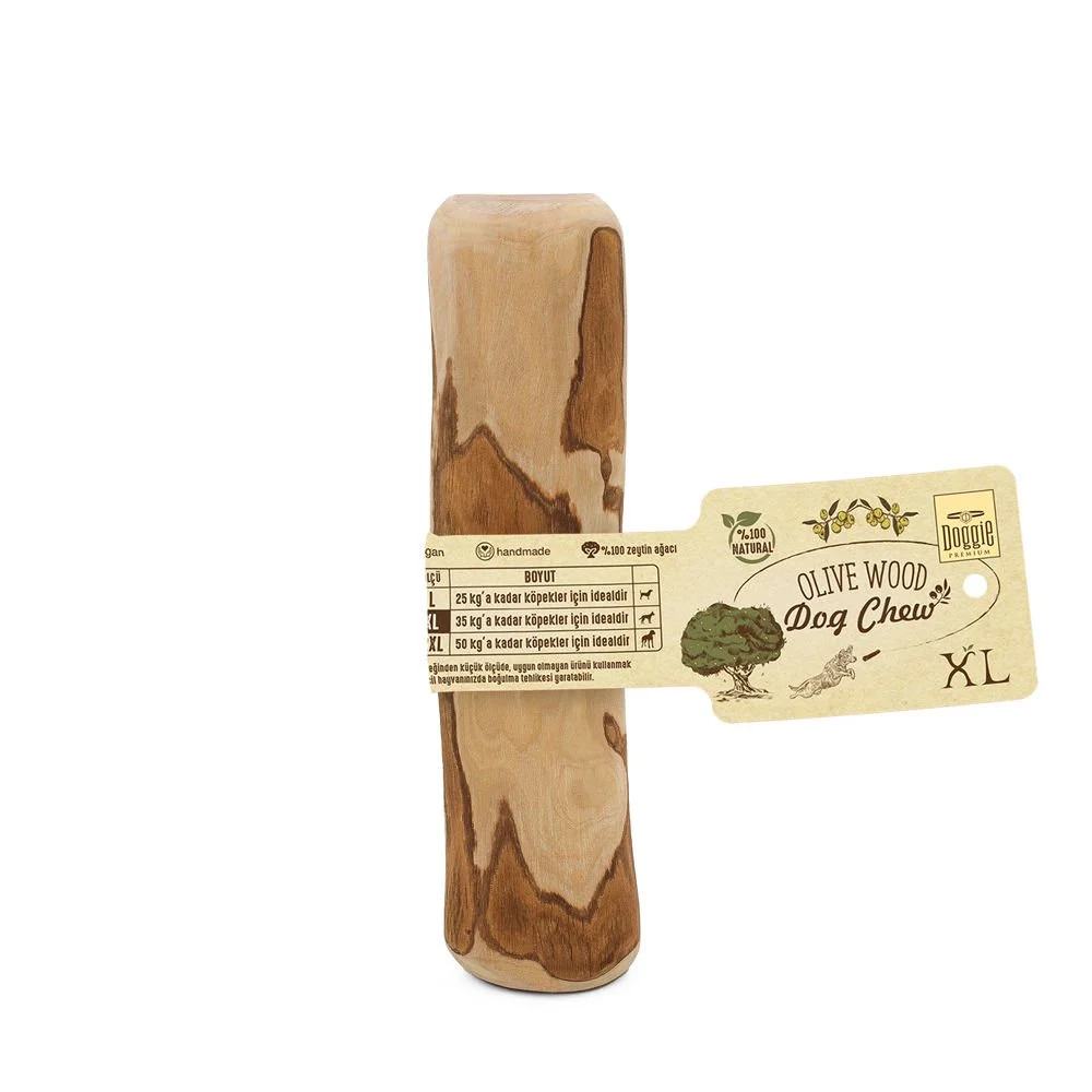 Doggie Doğal Zeytin Ağacı Köpek Oyuncağı XL 35kg