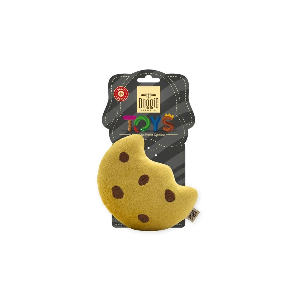 Doggie Cookie Plush Dog Toy 11cm