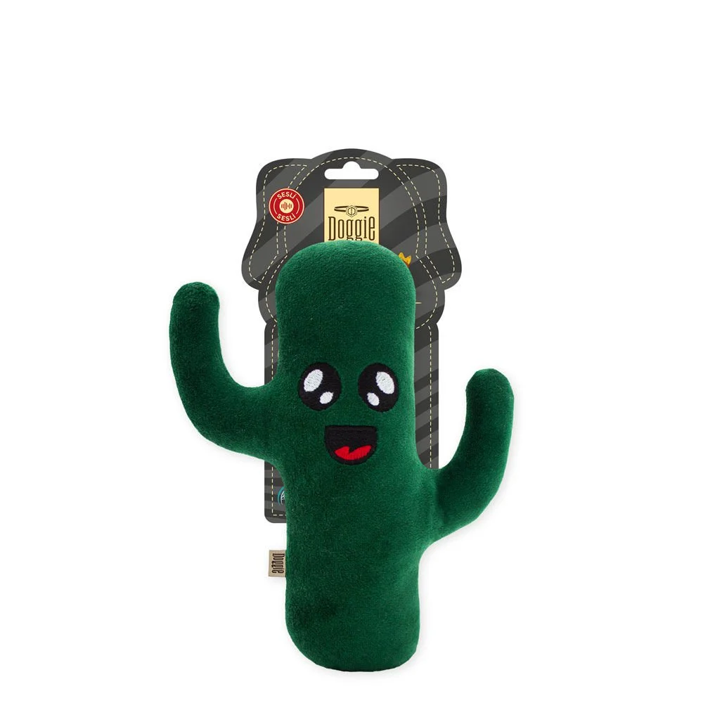 Doggie Cactus Plush Dog Toy 20cm