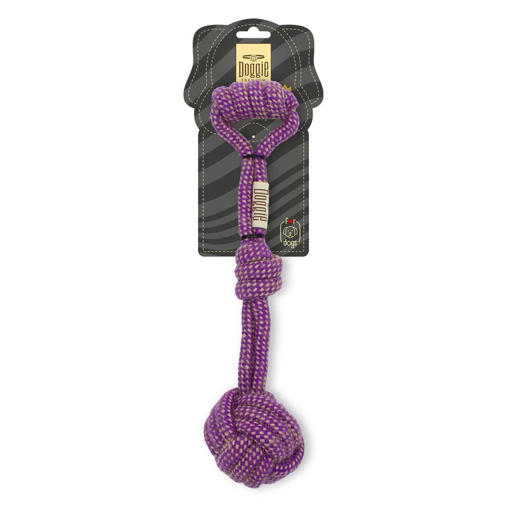 Doggie Sapan Pamuk Halat Köpek Oyuncağı 35cm