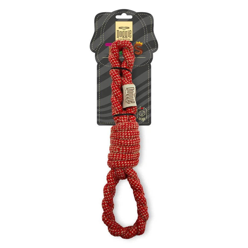 Doggie Figure 8 Cotton Rope Dog Toy 35cm