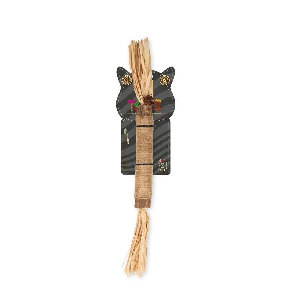 Cattie Tırmalama Çubuğu Matatabili Kedi Oyuncağı 35cm