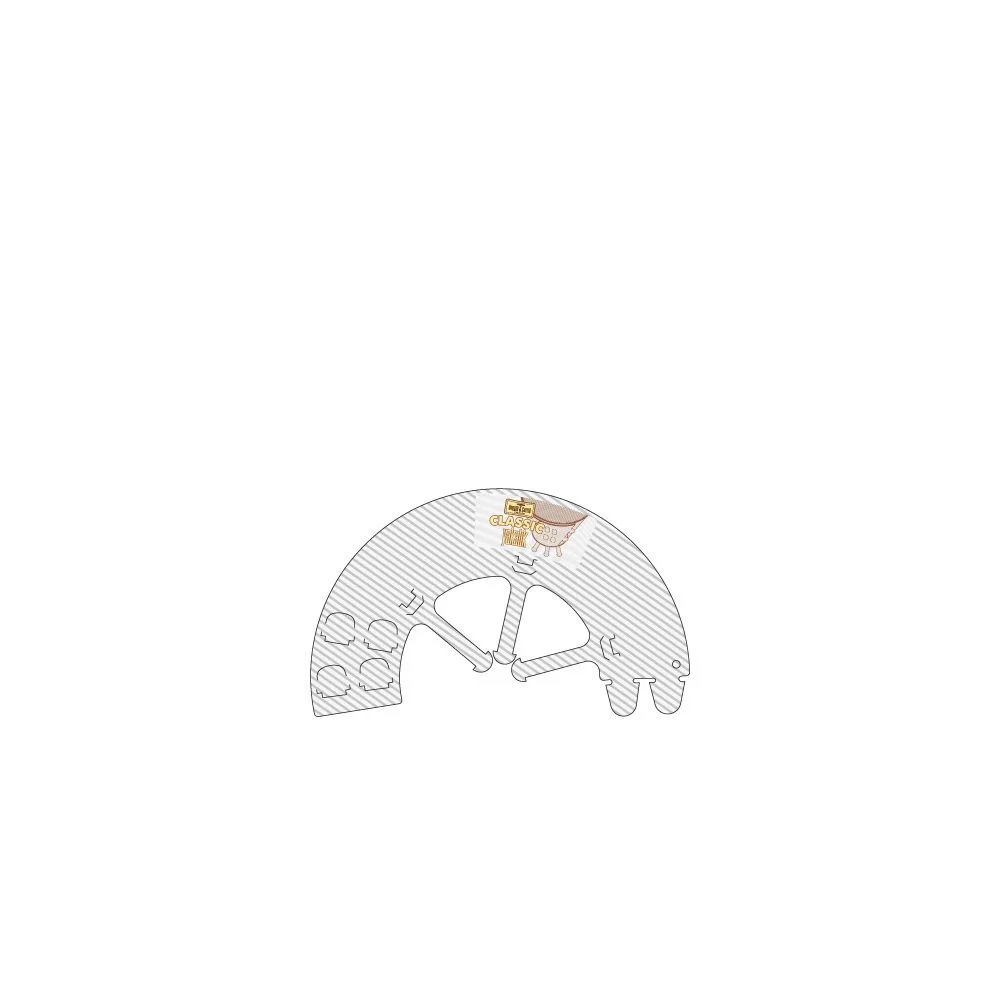 Doggie Classic Elizabethan Dog Collar 2XS 7.5cm