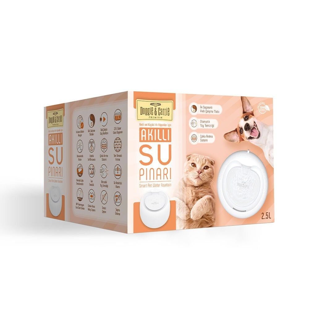 Cattie Akıllı Arıtmalı Kedi Su Pınarı