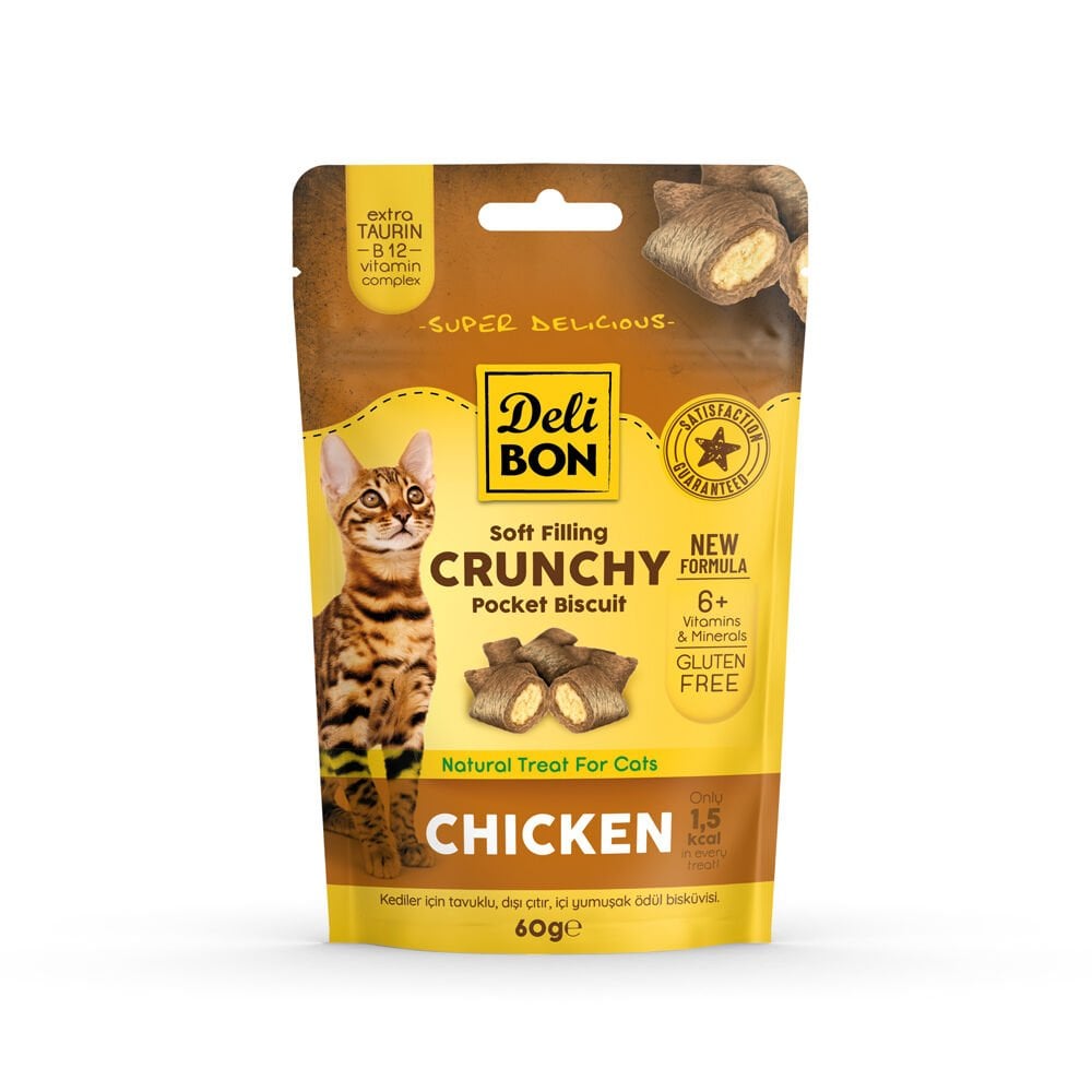 Delibon Biscuit Cat Treat 60g