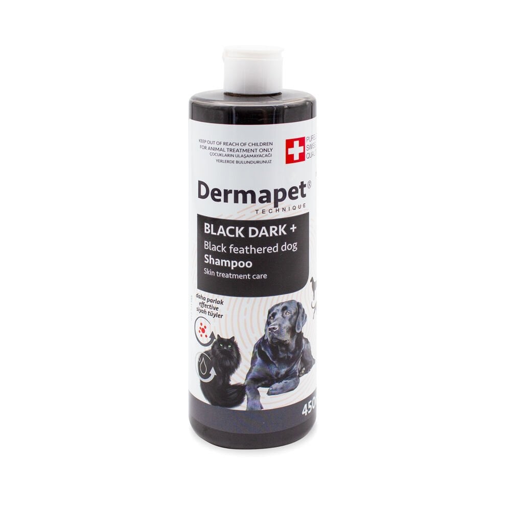 Purele Dermatological Cat & Dog Shampoo 450ml Black Coats