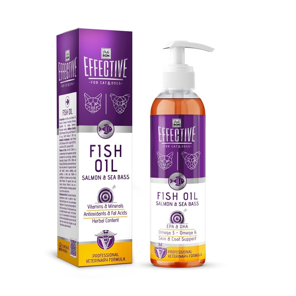 Delibon Cat & Dog Salmon Oil 250ml