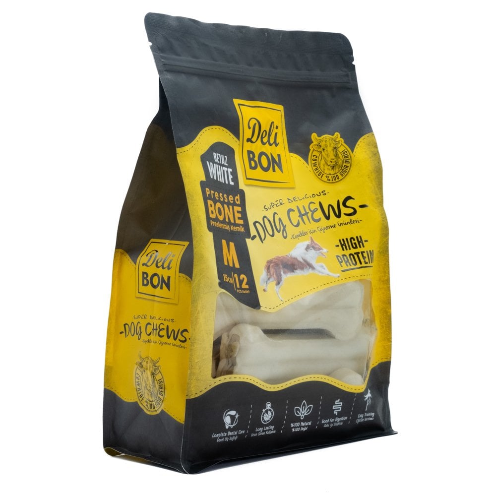 Delibon Rawhide Dog Treat 15cm 12 pcs