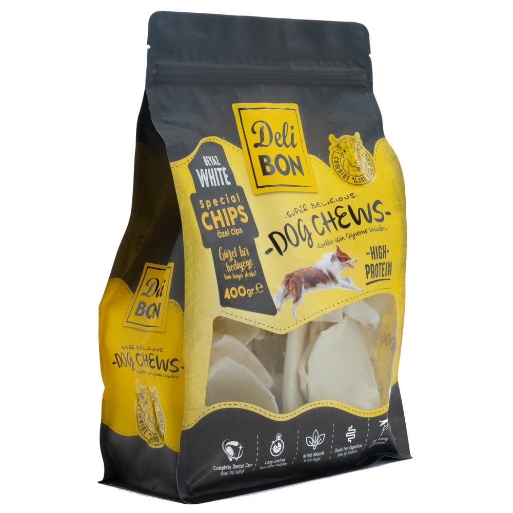Delibon Rawhide Chips Dog Treat 400g