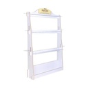 Doggie MDF Collar Products Display Stand 30x150x225cm