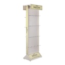 Doggie Metal Double Sided Collar Products Display Stand 45x65x225cm